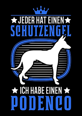 Podenco Schutzengel Windhu