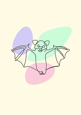 Bat in fly aesthetic