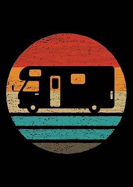 Camping Retro Vintage