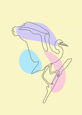Heron aesthetic