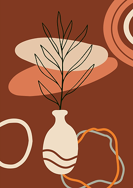 Scandinavian leaf shapes