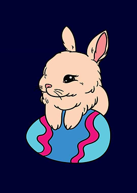 Easter Bunny Easter Egg