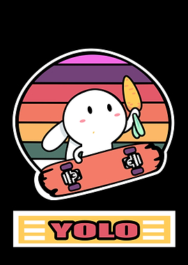 YOLO BUNNY VINTAGE CHILL