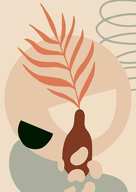 Minimalist geometric shape