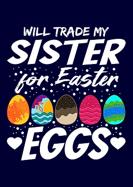 Sister and Easter Candy