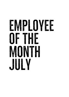Employee Of The Month July