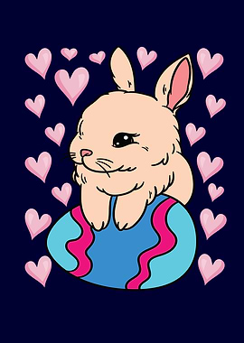 Easter Bunny Easter Egg