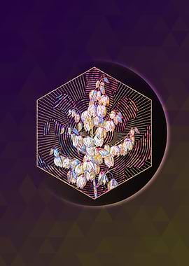 Aloe Yucca Floral Mosaic