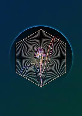 Barbary Nut Floral Mosaic