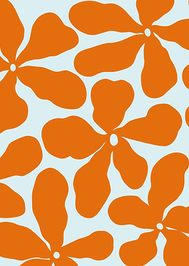 Minimalist Retro Flower 04