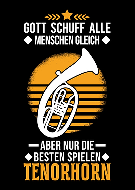 Tenorhorn Tenorhornist Ten