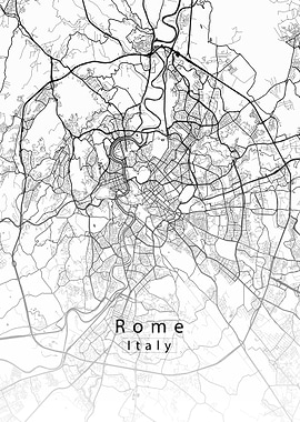 Rome City Map