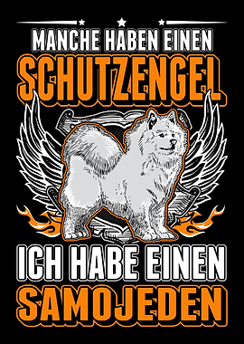 Samojede Schutzengel Schli