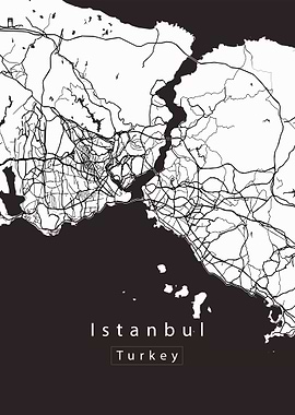Istanbul City Map