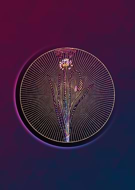 Autumn Onion Floral Mosaic