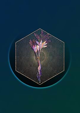 Autumn Crocus Mosaic