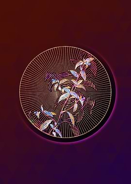 Birdbill Dayflower Mosaic