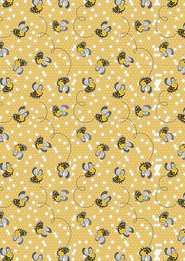 Sweet Honey Bee Pattern