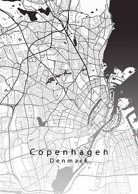 Copenhagen City Map