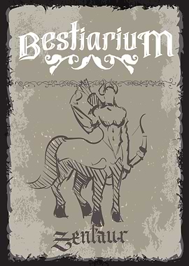 Bestiary Centaur Depiction