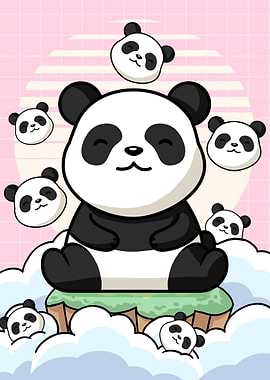 Japanese Kawaii Panda Bear