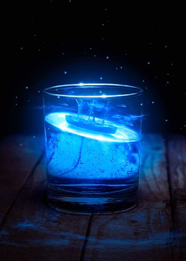 Glass Shipwreck Poster