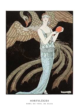 Vintage Fashion Model