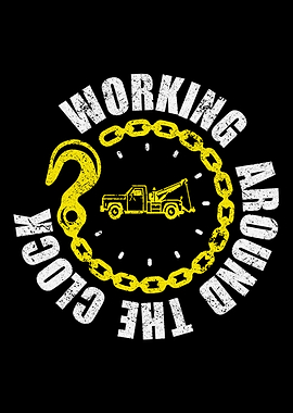 Tow Truck Driver Wrecker