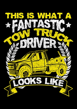 Tow Truck Driver Wrecker