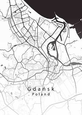 Gdansk City Map