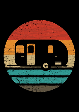 Camping Retro Vintage