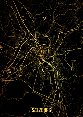 Salzburg Gold Map