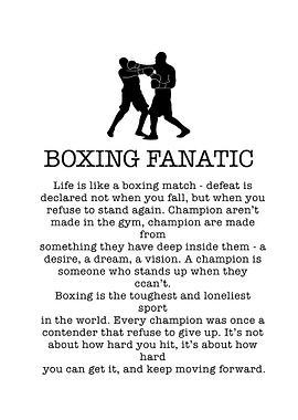 Boxing Fanatic