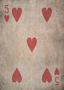 Five of Hearts