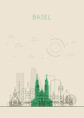 Basel Skyline