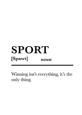 Sport Definition