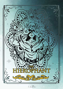 Tarot trump The HIEROPHANT