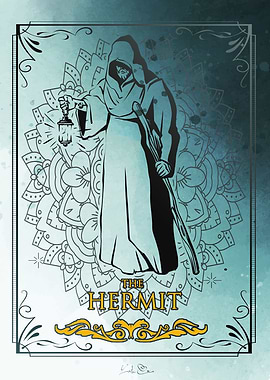 Tarot trump The hermit