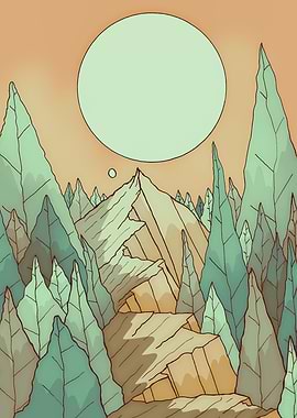 A cool green morning