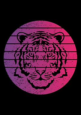 Tiger Retro Vintage