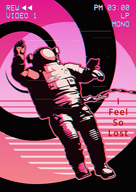 Weirdcore Space Astronaut