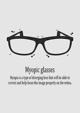 Myopic glasses