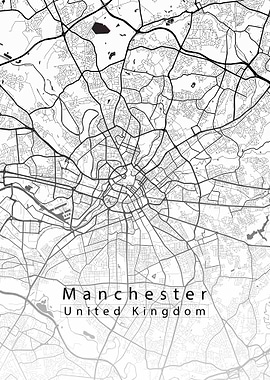 Manchester City Map
