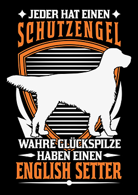 English Setter Schutzengel