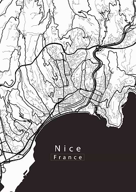 Nice City Map