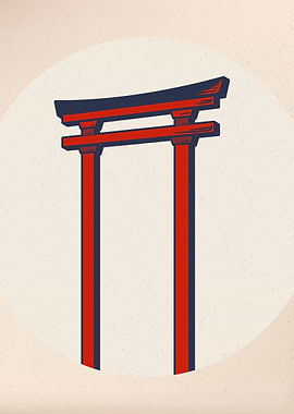Aesthetic Torii Gate