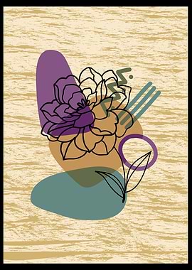 contemporary trendy vector