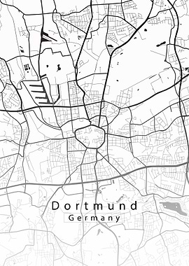 Dortmund City Map