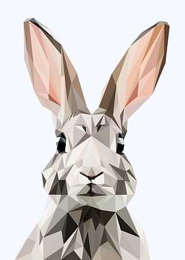 rabbit pop art