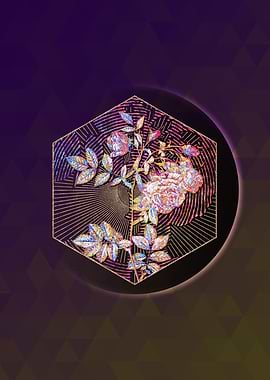 Turnip Roses Floral Mosaic